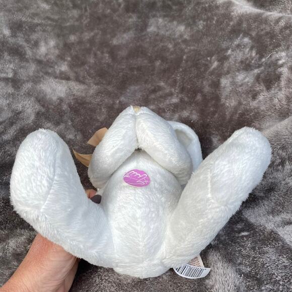 Dan Dee Praying Bunny Plush 8" Talking Now I Lay Me Down To Sleep Rabbit Stuffed - Picture 6 of 10